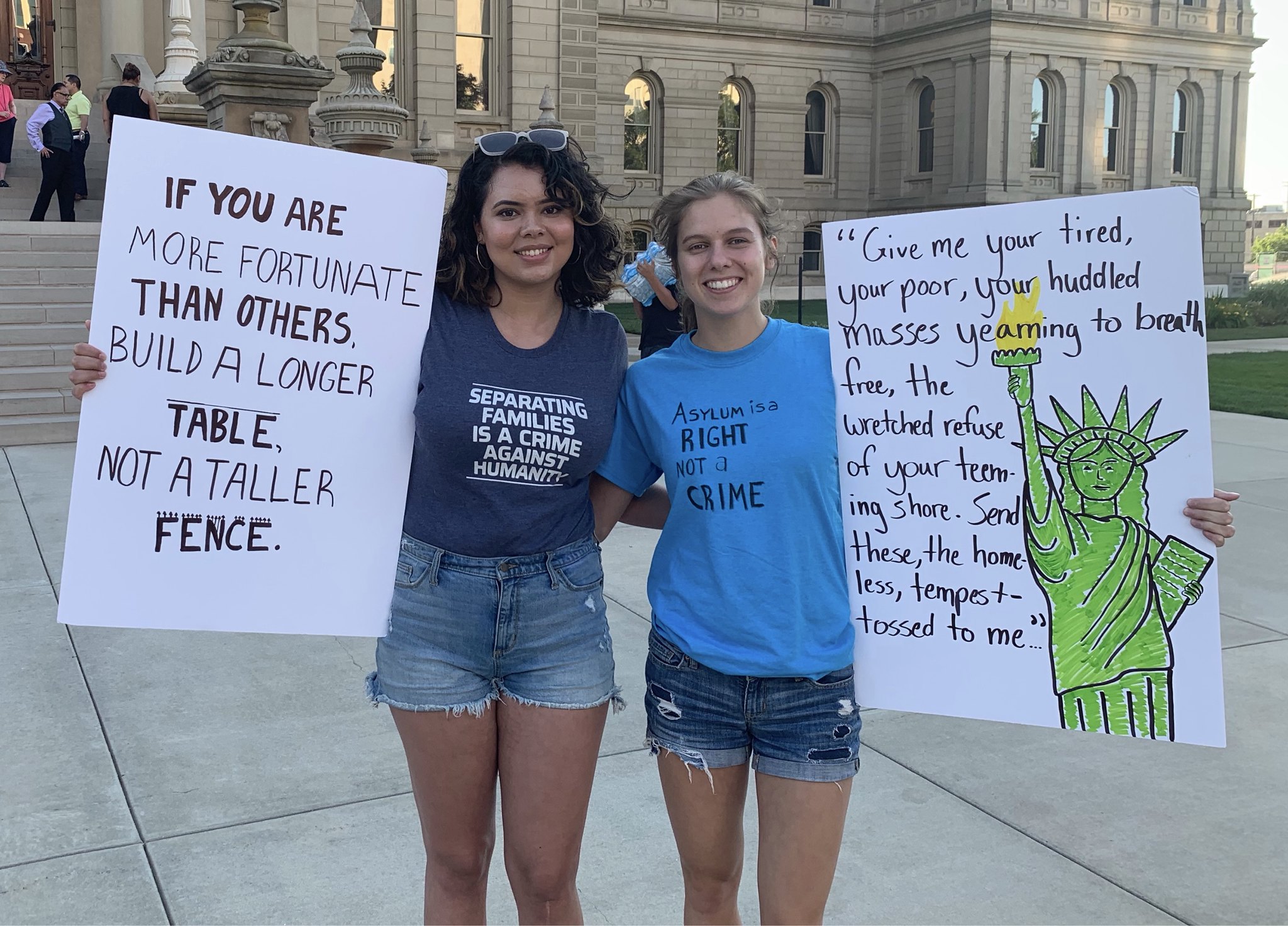 Rally in Lansing to End Human Detention Camps